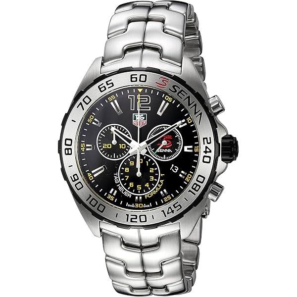 Amazon.co.jp: Tag Heuer フォーミュラ1 クロノグラフ ブラック